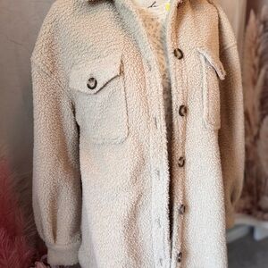 Cozy Cream Sherpa Jacket